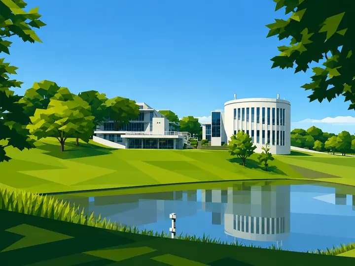 幾何学的なイラスト の作例画像